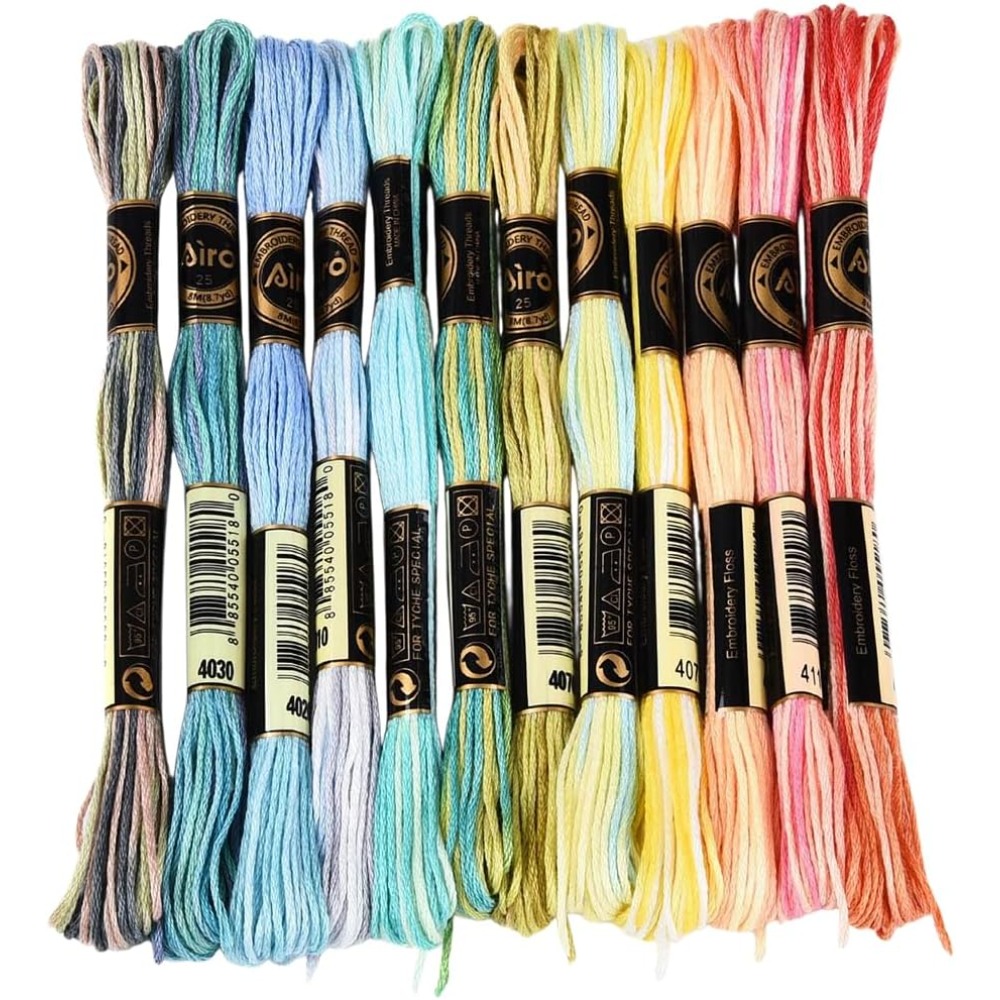 Embroidery Floss Thread - ไหมปักครอสติช 12 แกนม 105 หลา 6