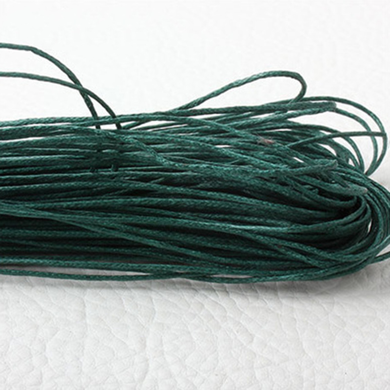 Sewing Thread In Textile - เชือกฝ้ายเคลือบแว็กซ์ประมาณ 45 เมตร เชือกฝ้ายถักสำหรับงานถักมาคราเม่ เครื่องมือเย็บผ้า DIY