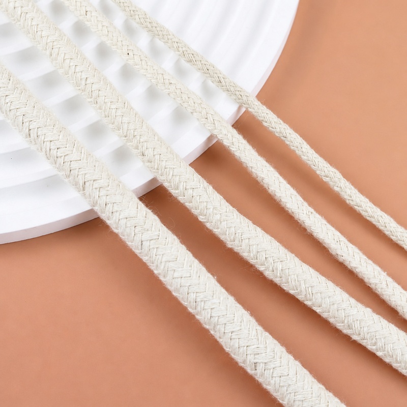 Sewing Thread In Textile - เชือกฝ้ายถัก 10/20 เมตร ขนาด 4-10 มม.