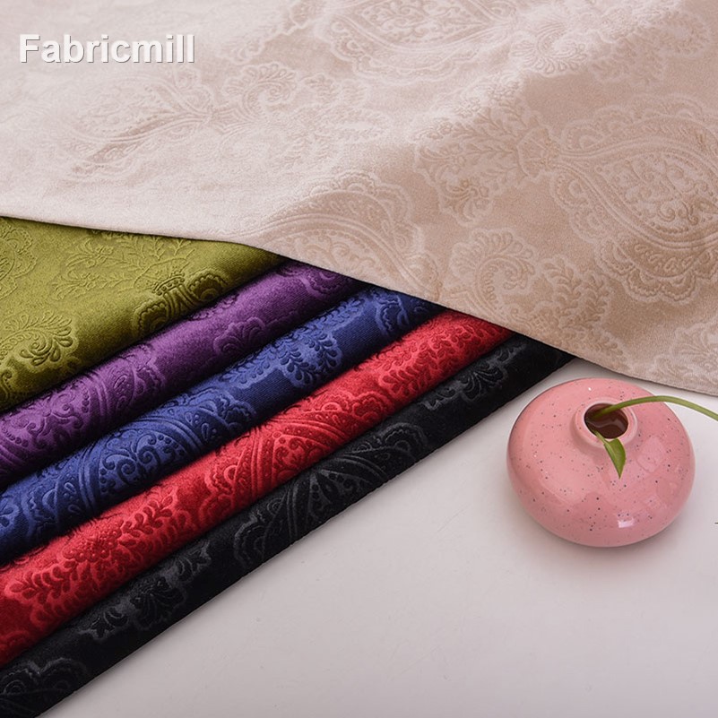 Sewing Velvet Fabric - ใหม่สไตล์ยุโรปแจกันกํามะหยี่เกาหลีสําหรับเย็บผ้าเก้าอี้รับประทานอาหารสําหรับเฟอร์นิเจอร์โดยเมตร
