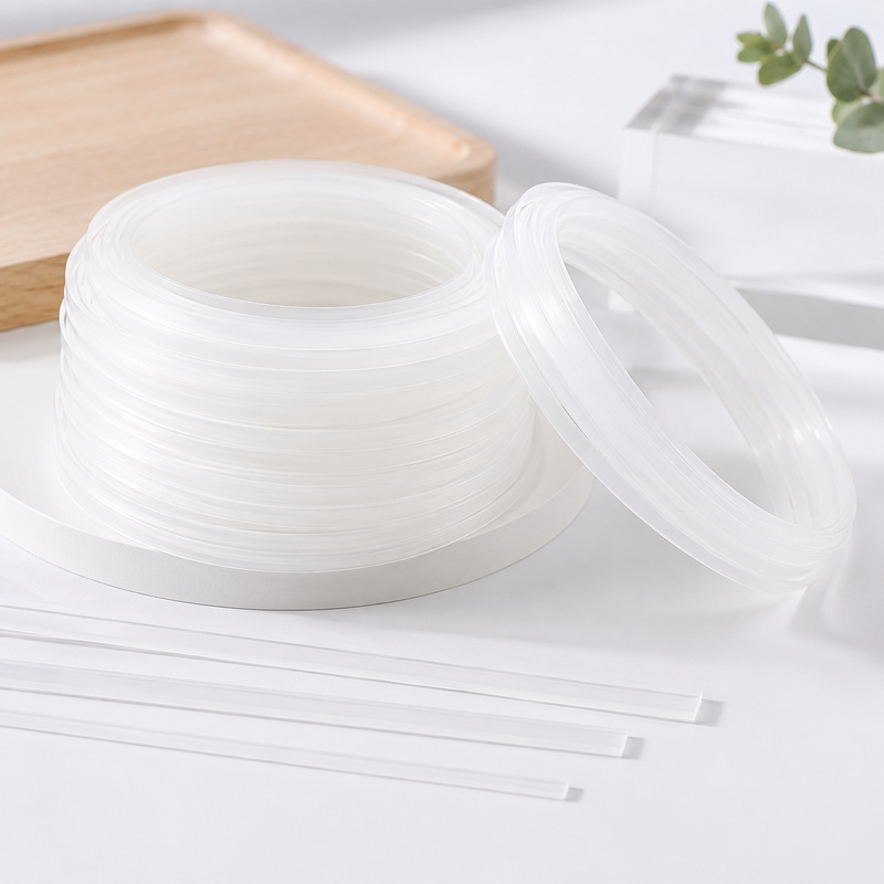 Textile Sewing Support - เทปพลาสติกใส PP ขนาด 20 เมตร 4-12