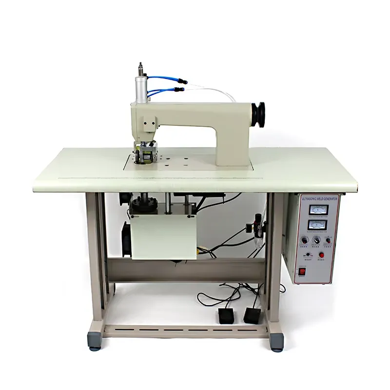 Sewing Machine For Textile - เครื่องเย็บผ้าลูกไม้แบบอัลตราโซนิกสำหรับงานอุตสาหกรรม 20kHz 220V สำหรับการเชื่อมต่อผ้าสิ่งทอ