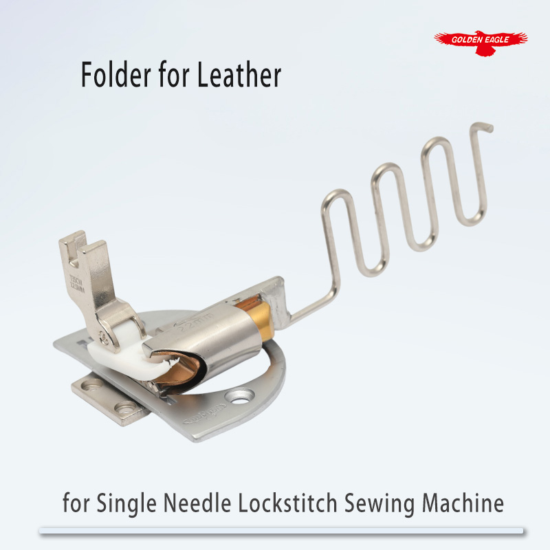 Leather Needle Heavy - ตัวกดเย็บผ้าแบบพับเดี่ยวสำหรับงานหนัก รุ่น Golden Eagle KS184 สำหรับเครื่องเย็บผ้าแบบเข็มเดี่ยว
