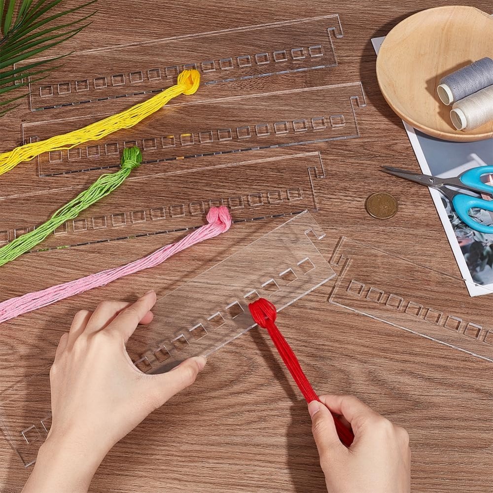16 ตําแหน่งไหมขัดฟัน Organizer - Embroidery Floss Thread บทวิจารณ์และราคา