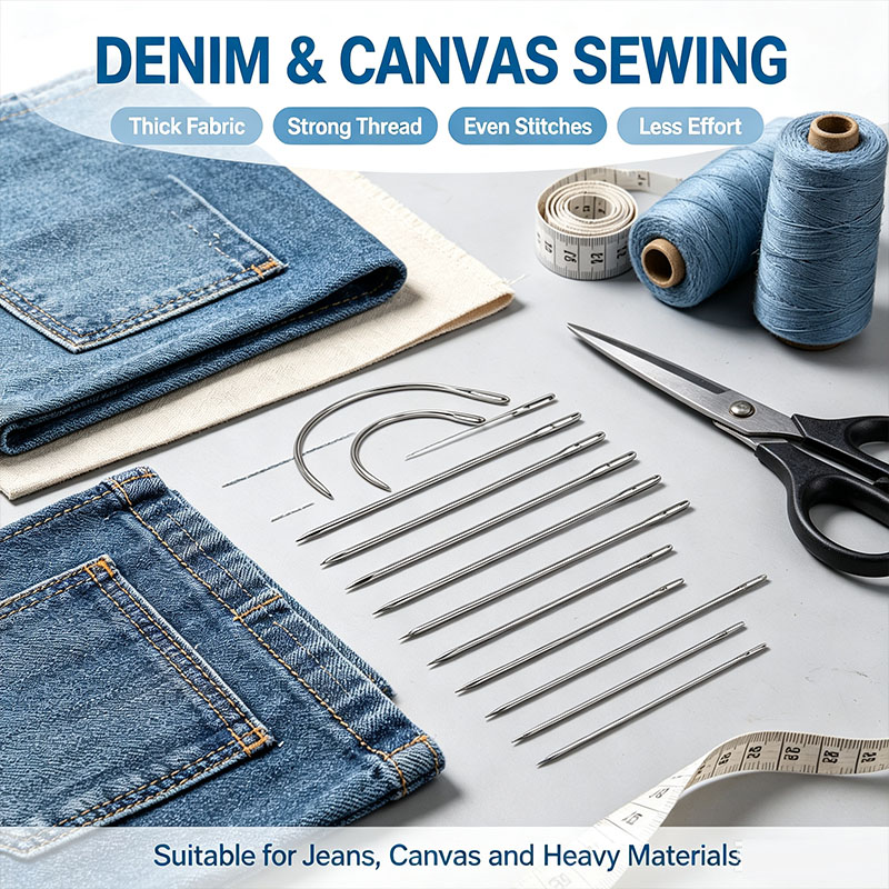 เข็มเย็บหนังโค้งแบบ DIY สำหรับ - Leather Needle Heavy บทวิจารณ์และราคา