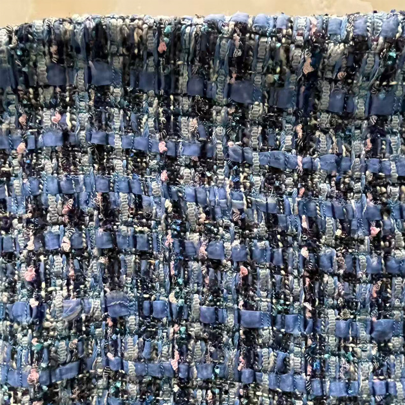 ผ้าทวีดเนื้อหนาสีน้ำเงินย้อมเส - Sewing Tweed บทวิจารณ์และราคา