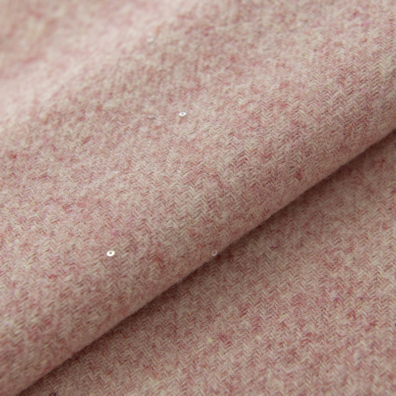 ผ้าทวีดผสมขนสัตว์ลายดาวระยิบระ - Sewing Tweed บทวิจารณ์และราคา