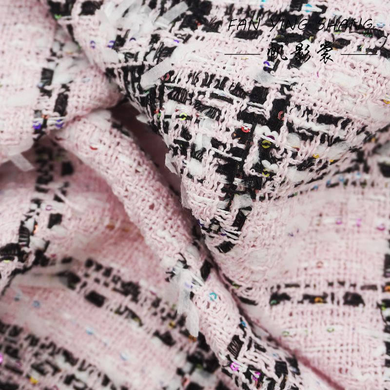 ผ้าทวีดลายสก็อตสีชมพูคลาสสิกปร - Sewing Tweed บทวิจารณ์และราคา