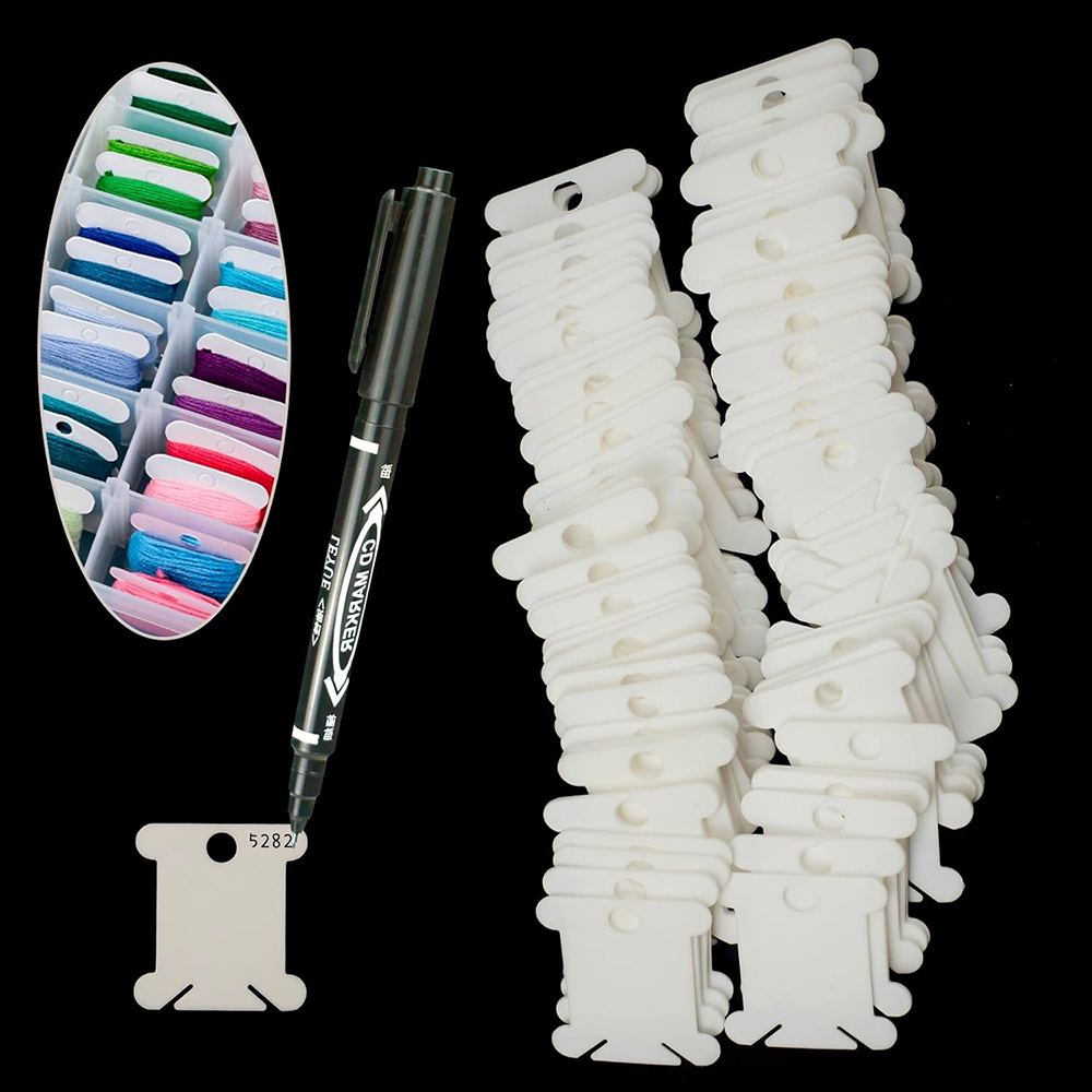 กล่องเก็บไหมปักผ้า 18 ช่อง พร้ - Embroidery Floss Thread บทวิจารณ์และราคา