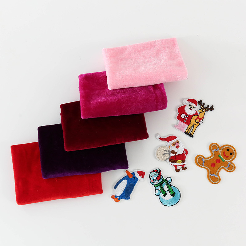 5Pcs 50X50ซม.สีผ้ากำมะหยี่ผ้าฝ - Sewing Velvet Fabric บทวิจารณ์และราคา
