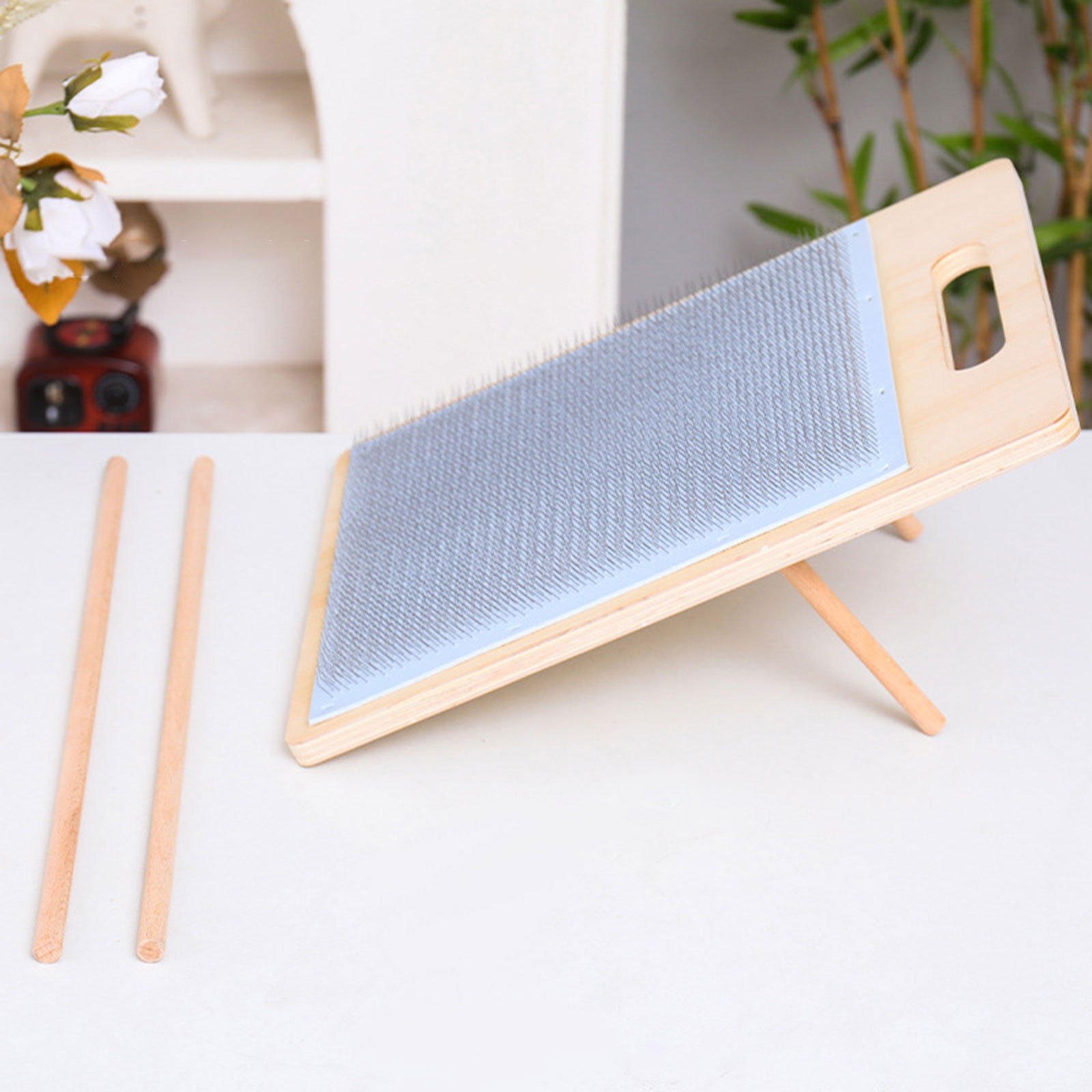 แผ่นผสมขนสัตว์ ชุดแปรงหวีขนสัต - Textile Sewing Support บทวิจารณ์และราคา