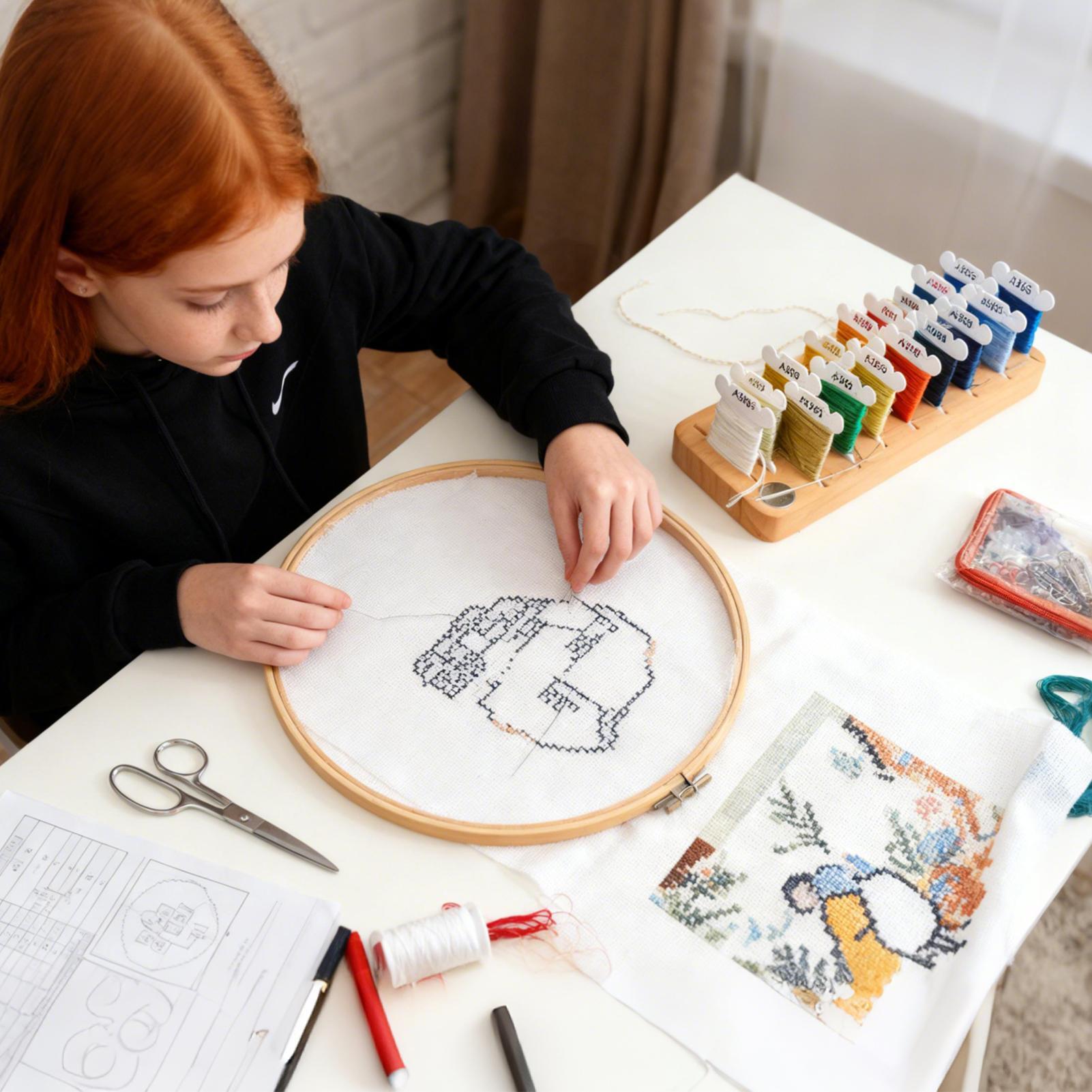 ที่เก็บด้ายปักผ้า 15 ช่อง ที่ใ - Embroidery Floss Thread บทวิจารณ์และราคา