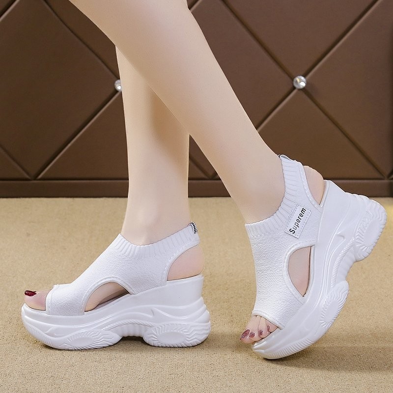 รองเท้าแตะผู้หญิง ฤดูร้อน 2025 - Elastic Waistband Roll บทวิจารณ์และราคา