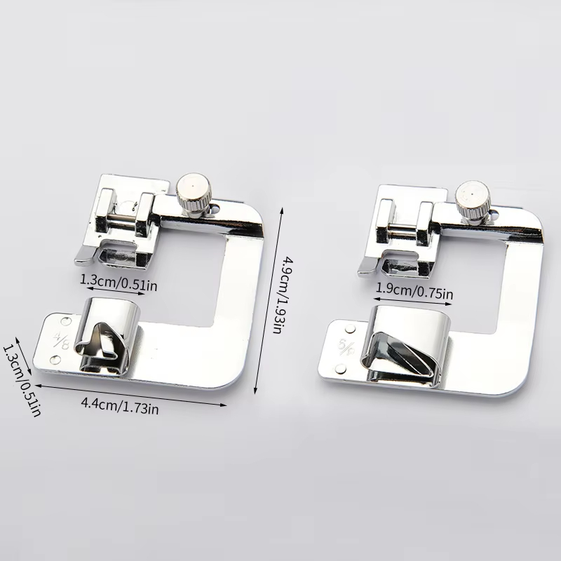 2026 ใหม่ 9มม. /13มม. /19มม. / - Rolled Hem Foot บทวิจารณ์และราคา