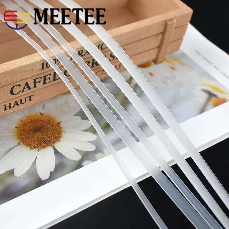 5 เมตร Meetee พลาสติกใสรัดตัวร - Textile Sewing Support บทวิจารณ์และราคา