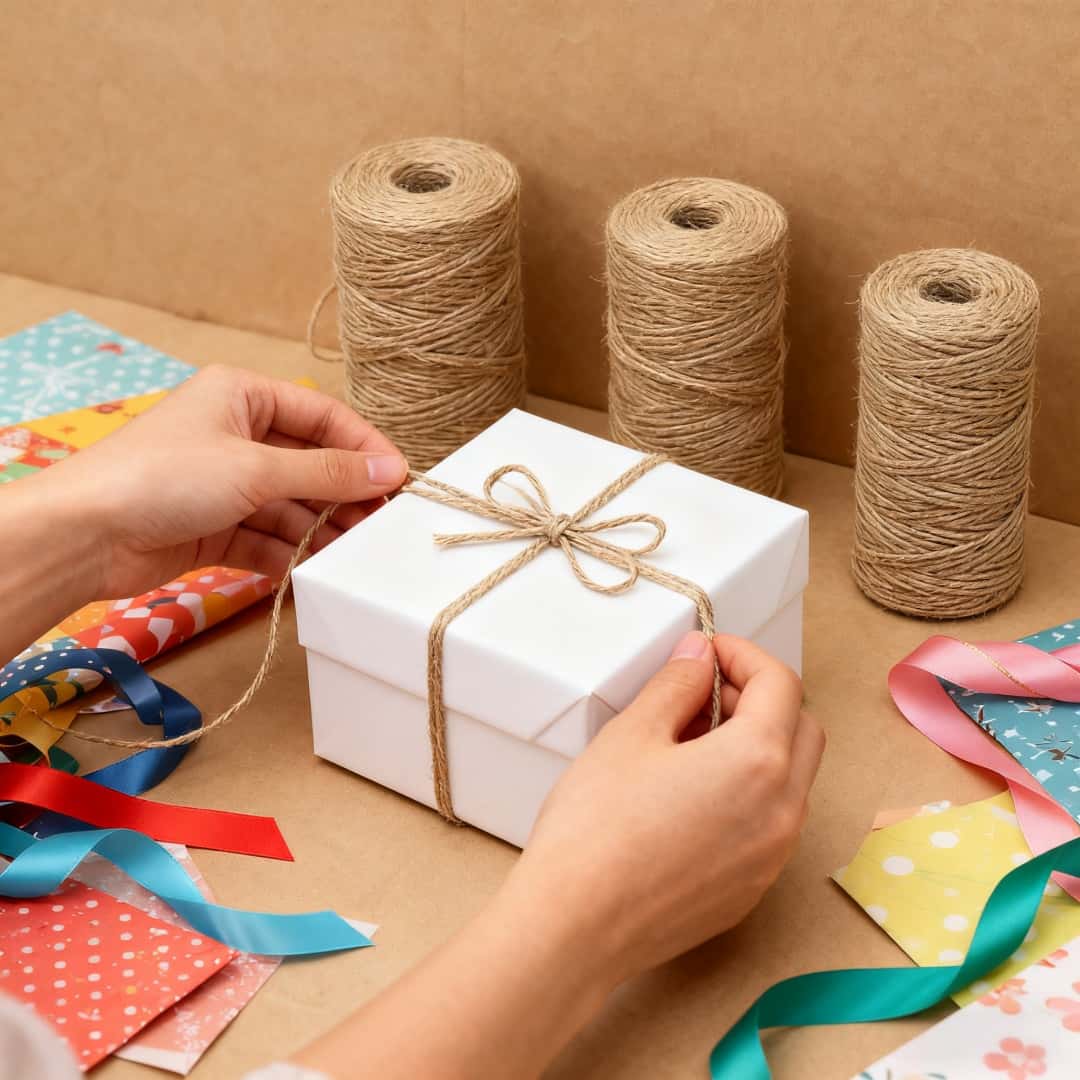 เชือกป่านธรรมชาติขนาด 2/3/4 มม - Sewing Thread In Textile บทวิจารณ์และราคา