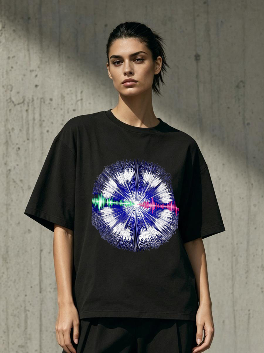 เสื้อยืดสำหรับผู้หญิง ลายด้ายเ - Sewing Thread In Textile บทวิจารณ์และราคา