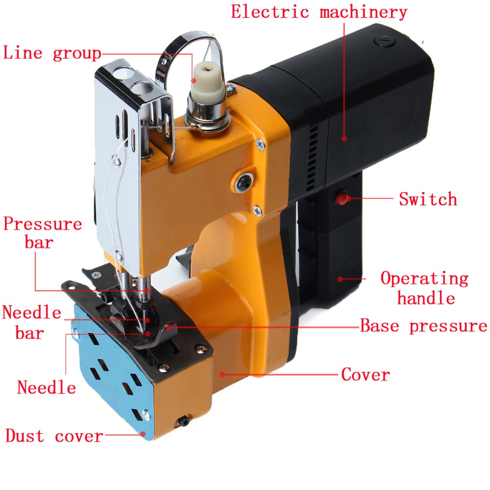 เครื่องเย็บปิดปากถุงไฟฟ้า สำหร - Sewing Machine For Textile บทวิจารณ์และราคา