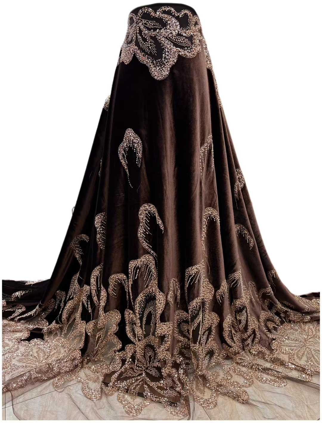 ผ้าลูกไม้ปักเลื่อมแบบหนักสไตล์ - Sewing Velvet Fabric บทวิจารณ์และราคา