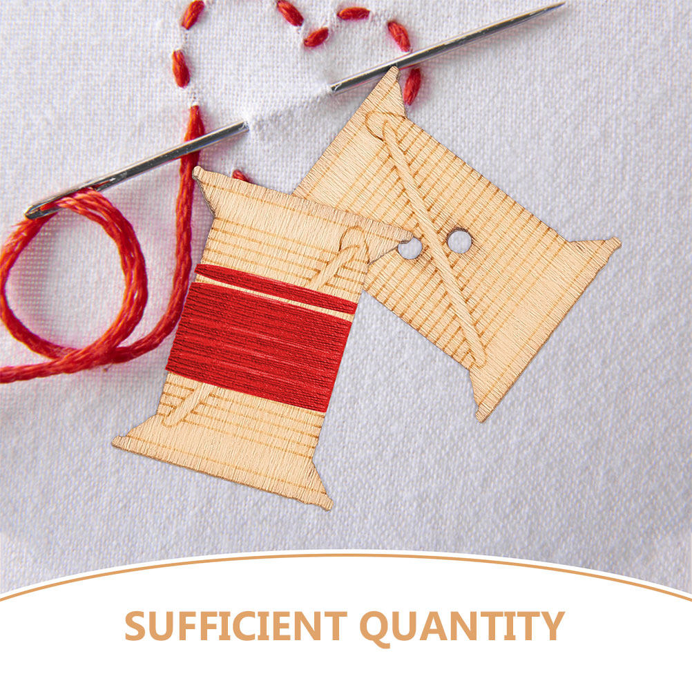 กระดาษม้วนด้ายปักผ้าทำจากไม้ 1 - Embroidery Floss Thread บทวิจารณ์และราคา