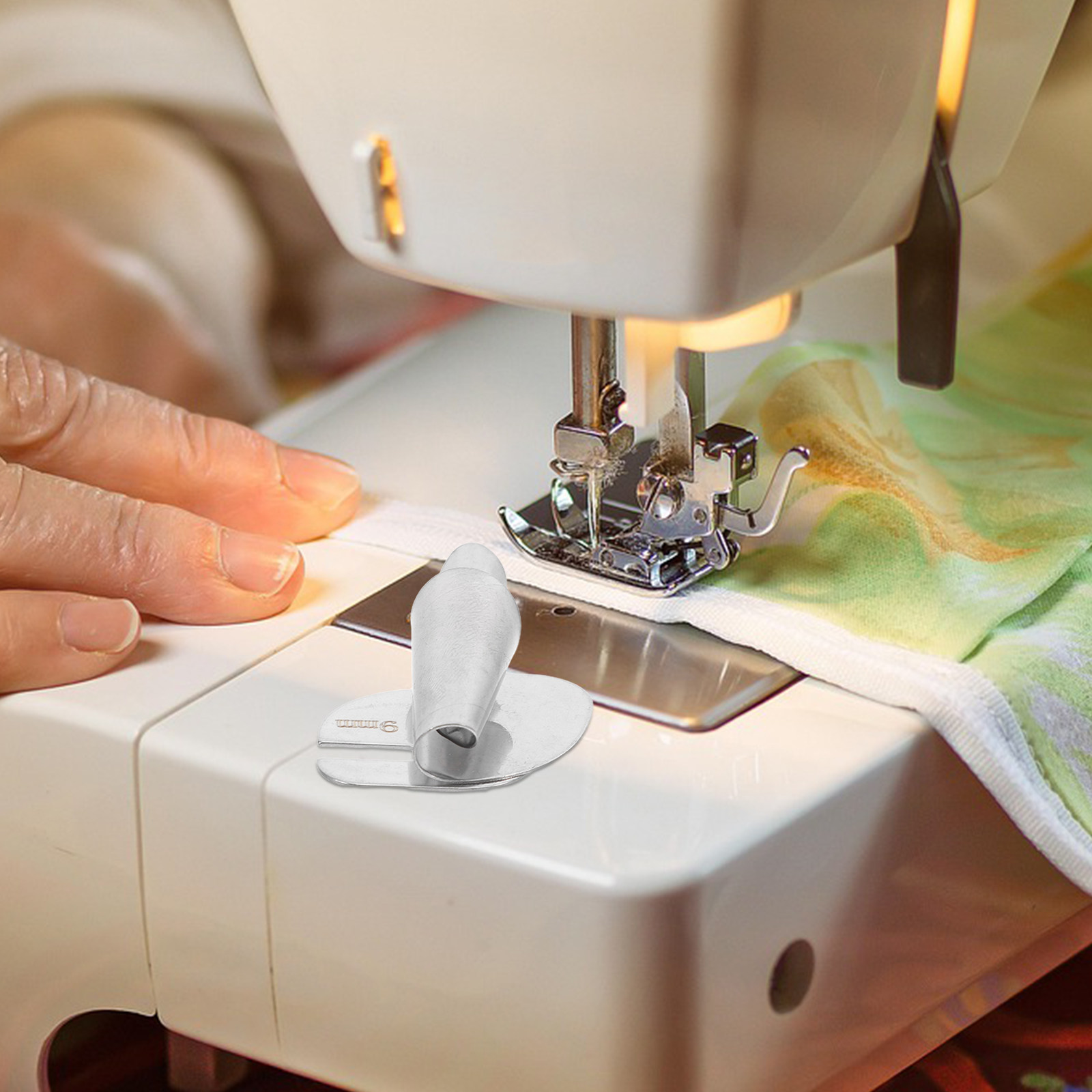 6 ชิ้น ตีนผีเย็บริมผ้าแบบเกลีย - Rolled Hem Foot บทวิจารณ์และราคา