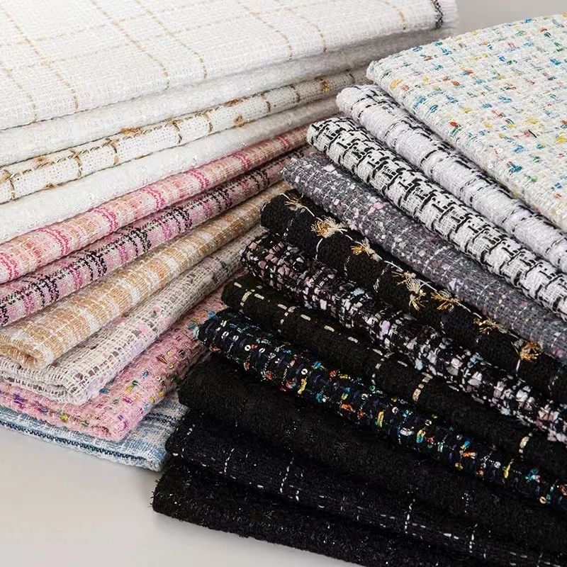 ผ้าทวีดต่อเมตรสำหรับเสื้อคลุมก - Sewing Tweed บทวิจารณ์และราคา