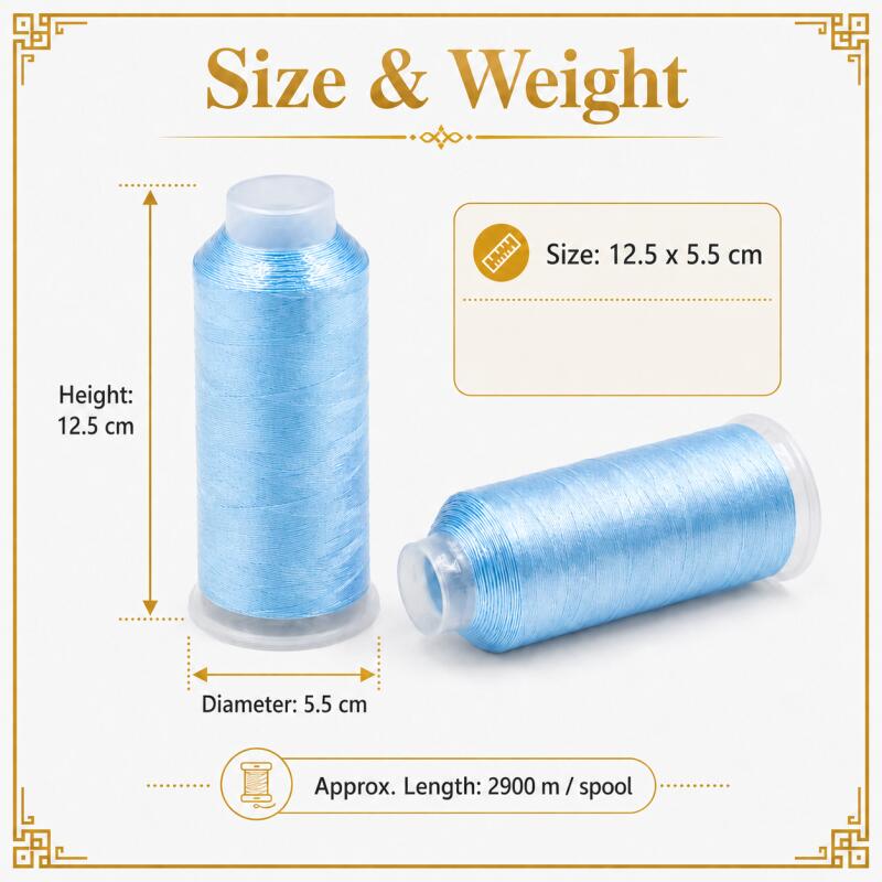ด้ายพู่ห้อยแนวตั้ง 150D/2 เส้น - Sewing Thread In Textile บทวิจารณ์และราคา