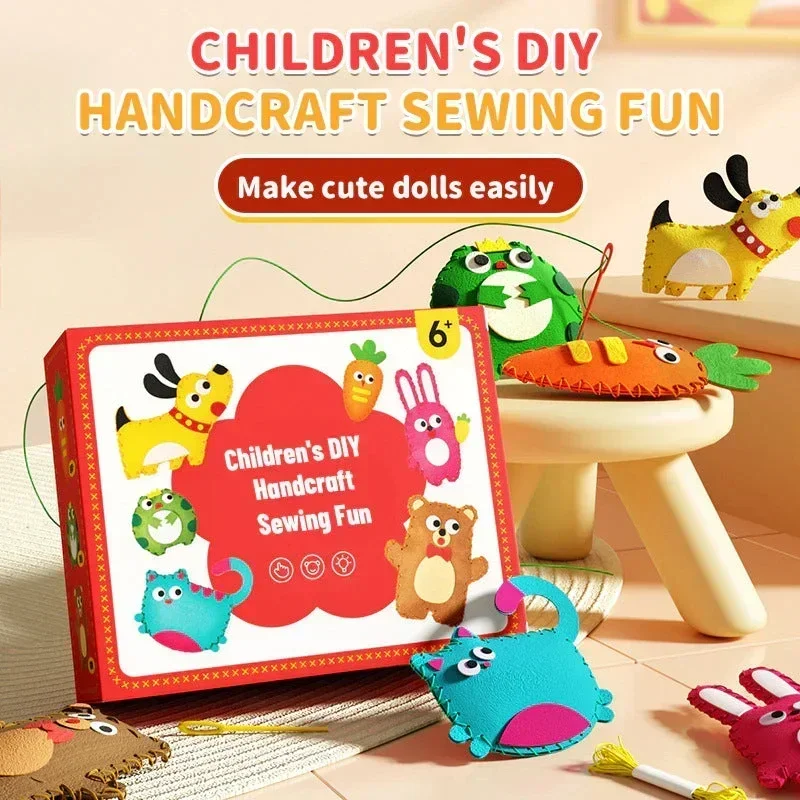 DIY ตุ๊กตาเย็บของเล่นสัตว์ผลไม - Sewing Thread In Textile บทวิจารณ์และราคา