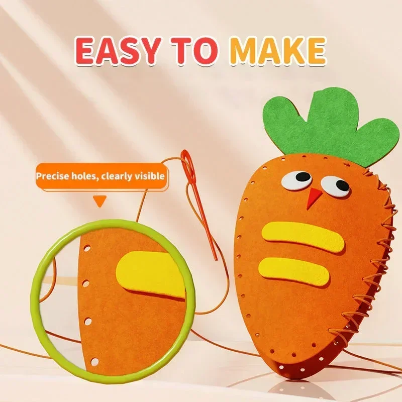 DIY ตุ๊กตาเย็บของเล่นสัตว์ผลไม - Sewing Thread In Textile บทวิจารณ์และราคา