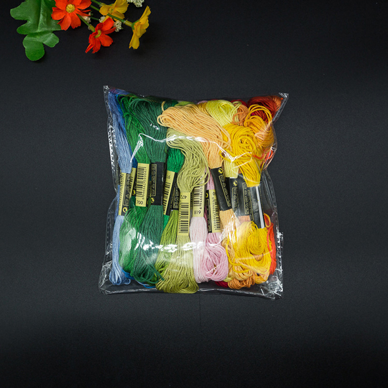 ชุดไหมปักผ้าฝ้ายหลากสี C 24/10 - Embroidery Floss Thread บทวิจารณ์และราคา