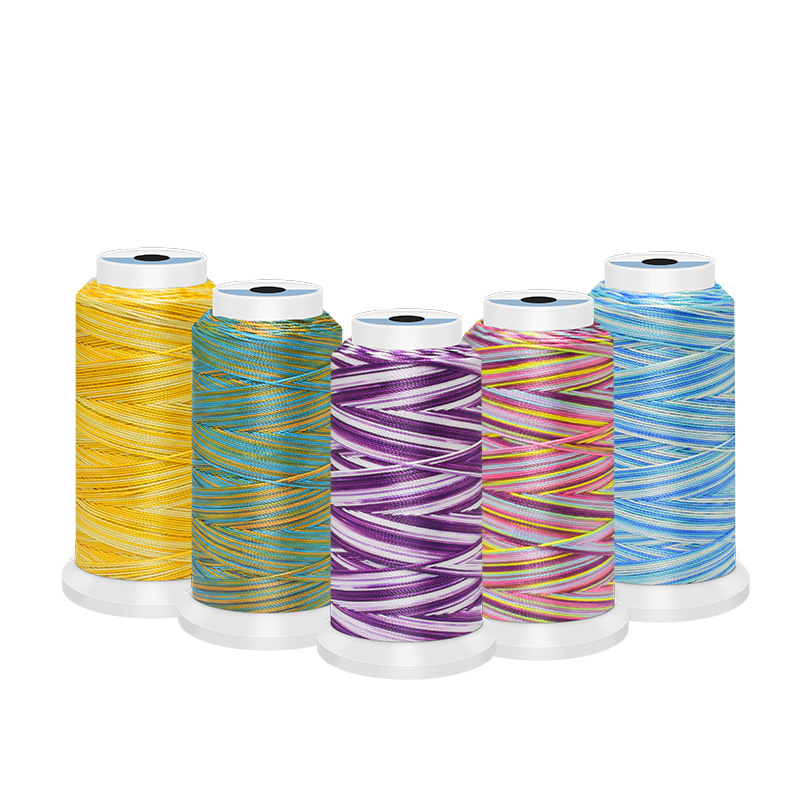 0.5/0.8/1Mm โพลีเอสเตอร์สายรุ้ - Sewing Thread In Textile บทวิจารณ์และราคา