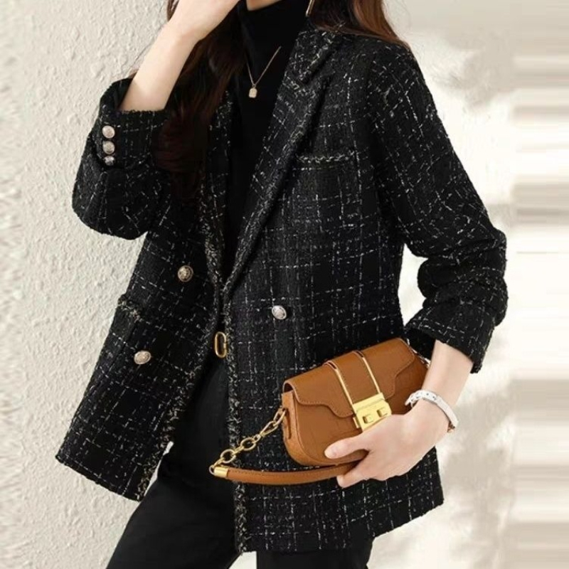 เสื้อโค้ทเบลเซอร์ลำลองสไตล์เกา - Sewing Tweed บทวิจารณ์และราคา